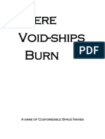 Where Voidships Burn - Partial