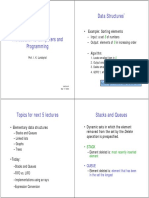 Data Structures: - Example: Sorting Elements