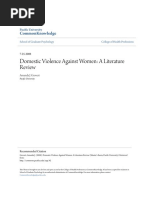 Domestic Violence Against Women - A Literature Review PDF