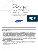 Manual Usuario Samsung Galaxy Exhibit t599 PDF