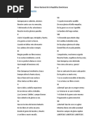 Himno Nacional de La República Dominicana