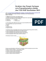 Soal BAB 3 Struktur Dan Fungsi Jaringan Tumbuhan Serta Pemanfaatannya Dalam Teknologi Kelas VIII SMP Kurikulum 2013