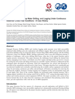 SPE/IADC-179188-MS Managed Pressure, Deep Water Drilling, and Logging Under Continuous Reservoir Cross Flow Conditions - A Case History