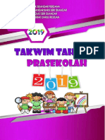 Takwim Tahunan Prasekolah Reena 2019