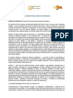 La Asignatura Lengua Indigena, Acuerdo 592, Articulo