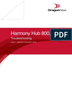 Harmony Hub 800, R2-6, Troubleshooting, Issue 1