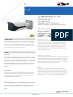 Datasheet Dahua Camera