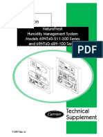 Technical Supplement: Naturefresh Humidity Management System Models 69Nt40-511-300 Series and 69Nt40-489-100 Series