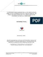 MINSAL - (2007) Intervenciones Basadas en La Evidencia en El Ámbito de La Promoción de La SM en Familias Con Ñs de 0 A 6 Años PDF