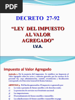 5.1 Ley Del IVA Dto. 27-92