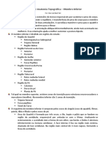 09 - Resumo de Anatomia Topográfica - Membro Inferior