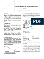 Optimized Design of Salient Pole Synchronous Generators: O.W. Andersen