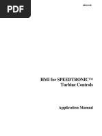 Hmi For Speedtronic™ Turbine Controls: Application Manual