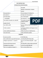 Ielts Writing Taks I Introduction (Paraphrasing)