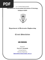 Proteus Lab Manual PDF