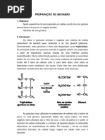 Preparação de Um Sabão: 1. Objectivo