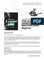 Masterclass Booklet: The Ultimate Legato Masterclass