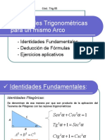 Identidades Trigonométricas para Un Mismo Arco