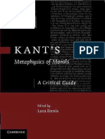 Denis Kant's Metaphysics of Morals