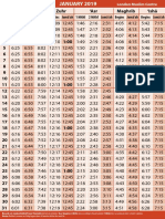 ELM Prayer Timetable 2019