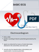 Basic Ecg: A Report By: Clinical Clerk Mary Hazel Te