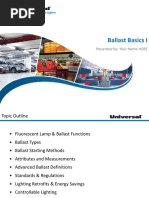 Universal - Ballast Basics I