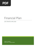 Financial Plan