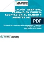 Trabajo en Equipo y Comunicacion Asertiva - PPT PDF