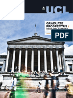 Graduate Prospectus: 2015/16 ENTRY