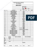 Material Request: United Caravan Trading & Contracting (Oil & Gas Division)