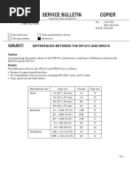 Service Bulletin Copier: Subject