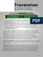 TVU TX3200 Transceiver