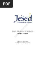 Letras CD Del Sentido A La Esperanza PDF