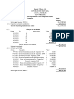 Conciliación Bancaria