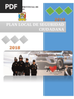 Patrullaje Integrado 2018 Municipalidad de Puno PDF