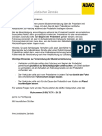 Vereinbarung Probefahrt PDF