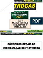 Aula 8 - Atendimento Pré-Hospitalar 0-Trauma Músculo Esquelético e Imobilização - 87 Slides