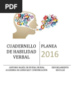 Habilidad Verbal Planea 2016 PDF