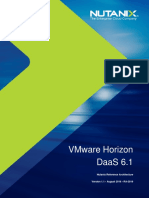 Nutanix Reference Architecture VMWare Horizon DaaS 6.1