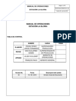 Manual de Operaciones La Gloria