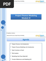 Project Finance Modelling