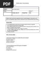 Evaluación Sumativa 7 ºunidad 1.