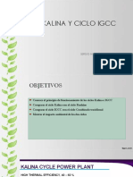 Ciclo Kalina y Ciclo Igcc