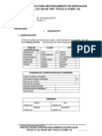 Formato Peritaje de Edificaciones