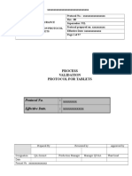 Tablet Process Validation