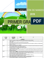 Planificación Marzo - 1er Grado 2019