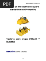 Manual de Procedimientos Tractores Sobre Orugas D155ax-5 y D155ax-6