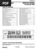 Roland Fantom x6