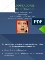 Farmacología Del SNP - Edgar Rafael Cagal Cirilo - BLOQUEADORES ADRENÉRGICOS