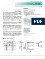 Aat2113A: 3Mhz, Fast Transient 1.5A Step-Down Converter in 2Mm X 2Mm Package